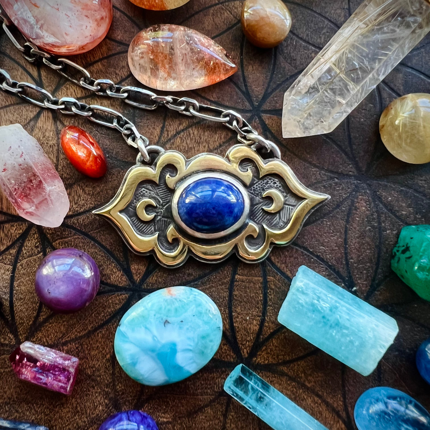 Blue Sapphire Talisman