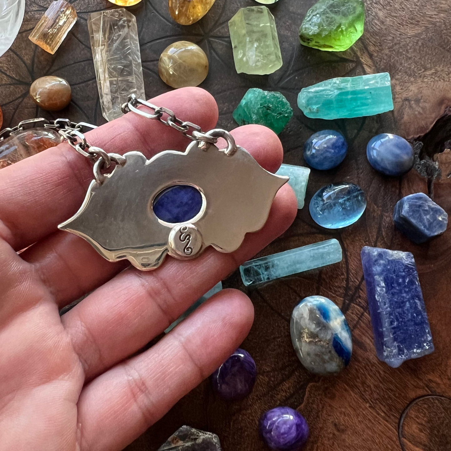 Blue Sapphire Talisman